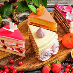 Jigsaw puzzle: Cakes
