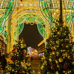 Jigsaw puzzle: New year lights of the cities of the world