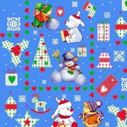 Jigsaw puzzle: Christmas patterns