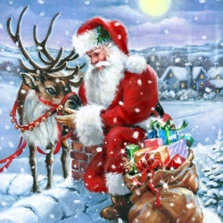 Jigsaw puzzle: Santa Claus