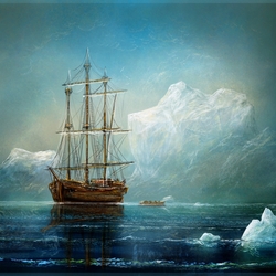 Jigsaw puzzle: Among the ice
