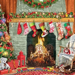 Jigsaw puzzle: Christmas on the doorstep