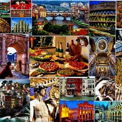 Jigsaw puzzle: And it's all Italy