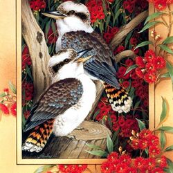 Jigsaw puzzle: Kookabara or giant kingfisher