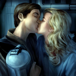 Jigsaw puzzle: Anakin and Tahiri: First Kiss