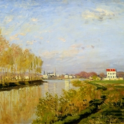 Jigsaw puzzle: Seine at Argenteuil