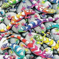 Jigsaw puzzle: Geckos