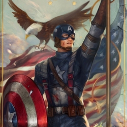 Jigsaw puzzle: Captain America