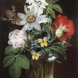 Jigsaw puzzle: Bouquet in a glass