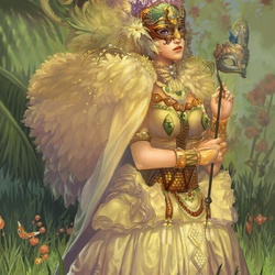Jigsaw puzzle: Fairy in the mask