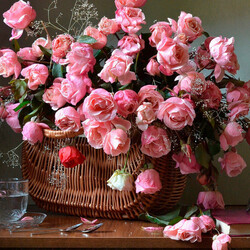 Jigsaw puzzle: Roses for your beloved