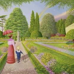 Jigsaw puzzle: Spring is in the park