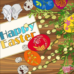 Jigsaw puzzle: Easter decoration