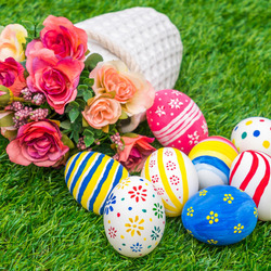 Jigsaw puzzle: Easter eggs