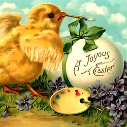 Jigsaw puzzle: Easter cards