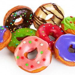 Jigsaw puzzle: Delicious and varied donuts