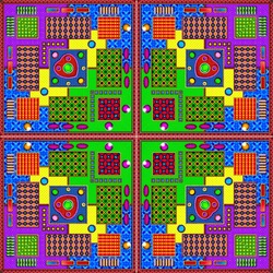 Jigsaw puzzle: Geometric patterns
