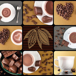 Jigsaw puzzle: Chocolate and cocoa