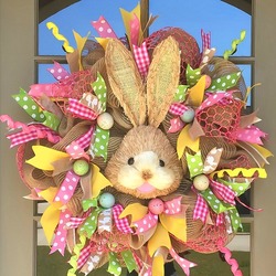 Jigsaw puzzle: Easter wreath