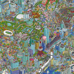 Jigsaw puzzle: Tokyo