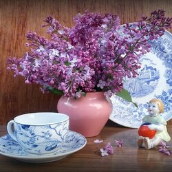 Jigsaw puzzle: Lilac and May