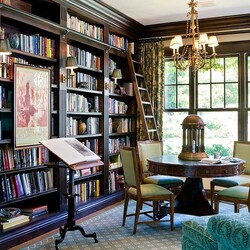 Jigsaw puzzle: home library