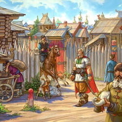 Jigsaw puzzle: Ancient Russia