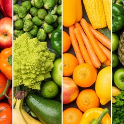 Jigsaw puzzle: Maximum vegetables and fruits
