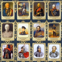 Jigsaw puzzle: Great Russian generals