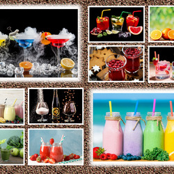 Jigsaw puzzle: Collage with drinks