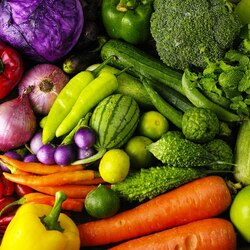 Jigsaw puzzle: Fruits and vegetables