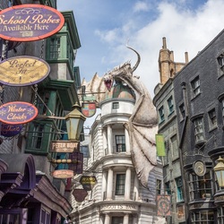 Jigsaw puzzle: Diagon Alley