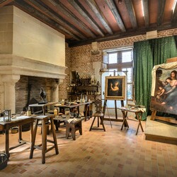 Jigsaw puzzle: House - museum of Leonardo da Vinci Clos Luce