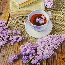 Jigsaw puzzle: Lilac morning