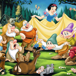 Jigsaw puzzle: Snow White and the Dwarfs