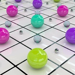 Jigsaw puzzle: balls