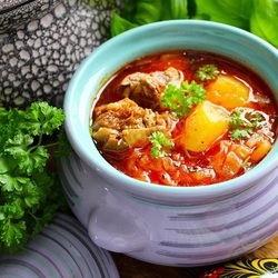 Jigsaw puzzle: cabbage soup
