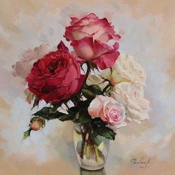 Jigsaw puzzle: roses