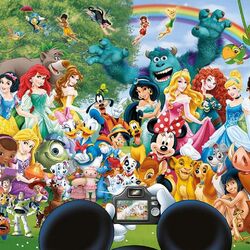 Jigsaw puzzle: Disney