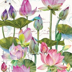 Jigsaw puzzle: lotuses