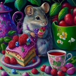 Jigsaw puzzle: mouse
