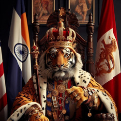 Jigsaw puzzle: Tiger-India