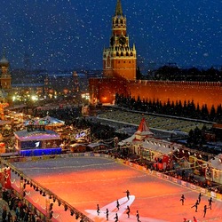 Jigsaw puzzle: New Year in Moscow