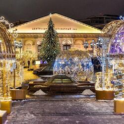 Jigsaw puzzle: Winter Moscow