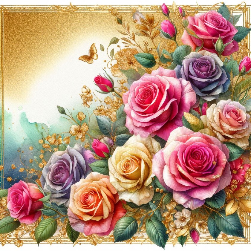 Jigsaw puzzle «Roses» - solve jigsaw puzzles online for free | PuzzleIt