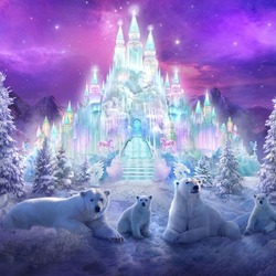 Jigsaw puzzle: Winter fairytale palace