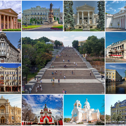 Jigsaw puzzle: City by the Black Sea