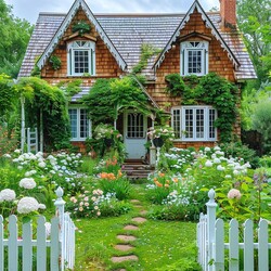 Jigsaw puzzle: House in the province