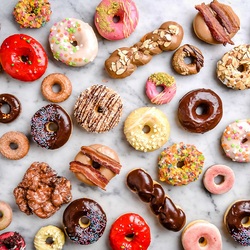 Jigsaw puzzle: Donuts