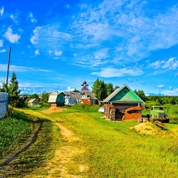 Jigsaw puzzle: Village